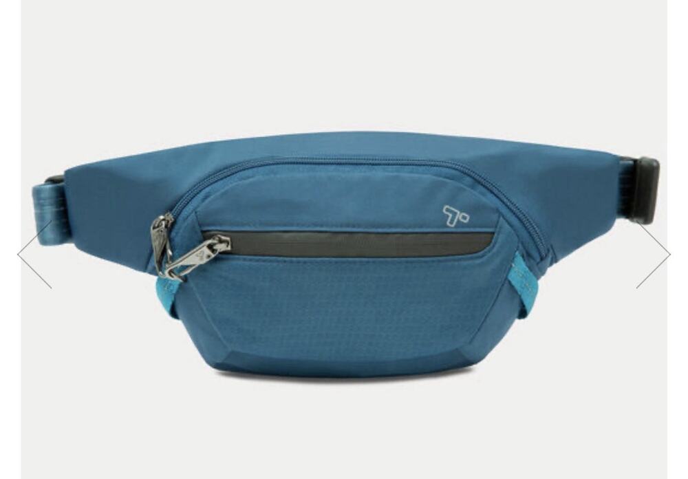 NEW! Travelon Anti Theft Waist Bag Fanny Pack - Teal